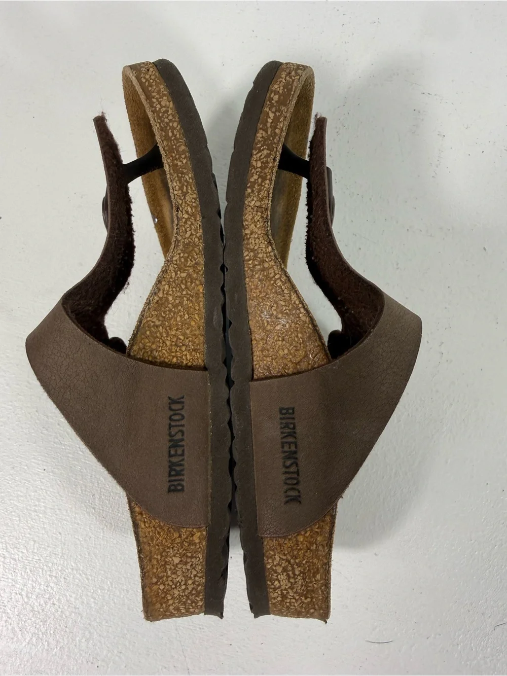 Birkenstock Kids Brown Toe-Post Sandals with Buckle